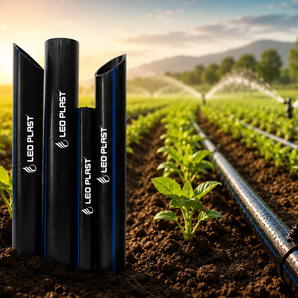 HDPE irrigation hose — borewell / well water application