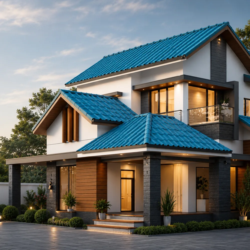 Leoplast UltraShield Roofing Sheets — project site application