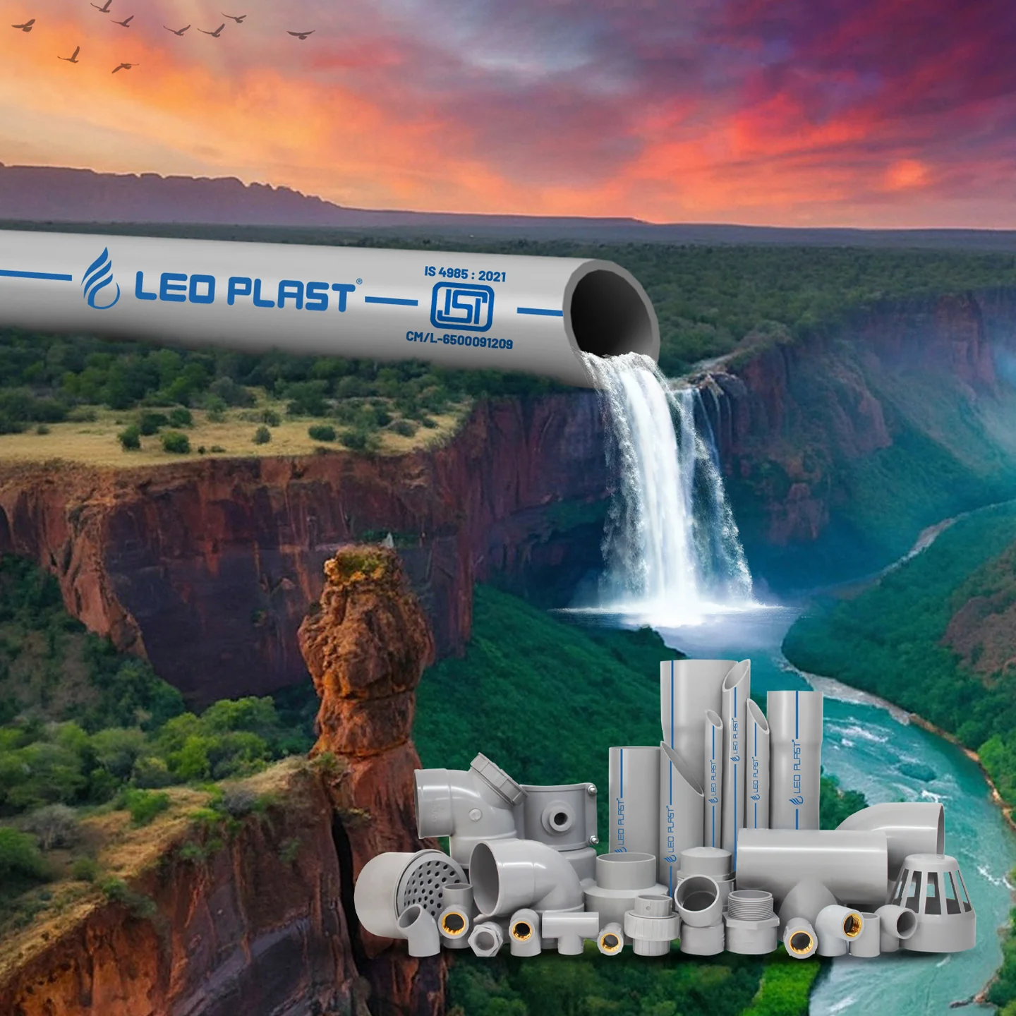 Leoplast PVC fittings